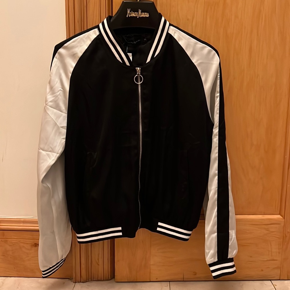 Black and white jacket. Size S. NWT